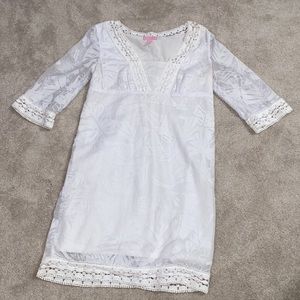 Lilly Pulitzer white dress